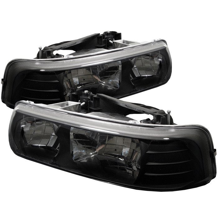 Spyder Auto 5012470 (Spyder Signature) Crystal Headlights - Black