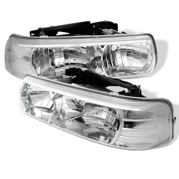 Spyder Auto 5012487 (Spyder Signature) Crystal Headlights - Chrome