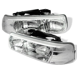 Spyder Auto 5012487 (Spyder Signature) Crystal Headlights - Chrome
