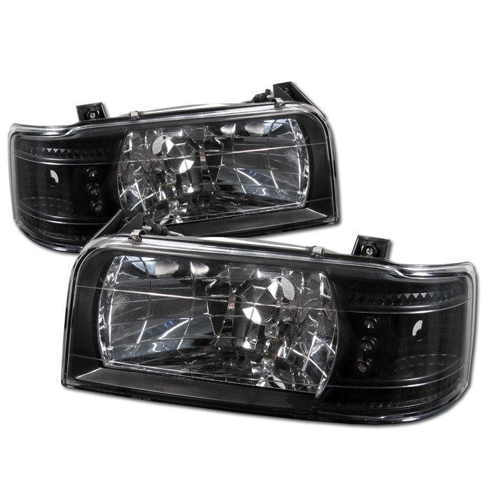 Spyder Auto 5012494 (Spyder Signature) Crystal Headlights - Black