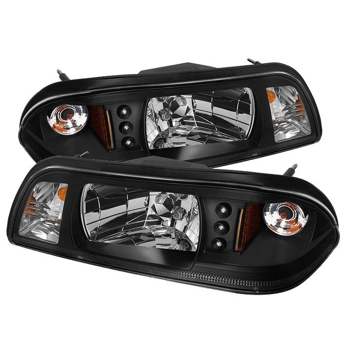 Spyder Auto 5012531 (Spyder Signature) Crystal Headlights - Black