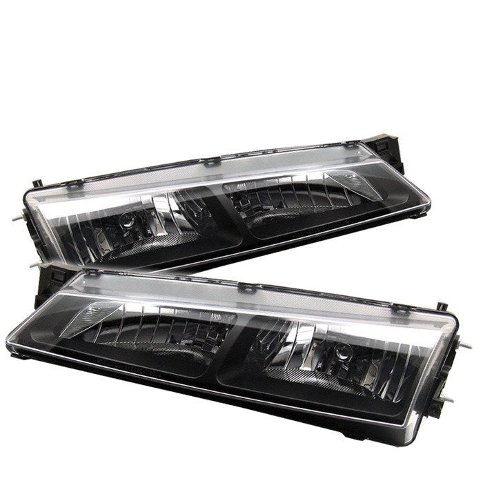 Spyder Auto 5012616 (Spyder Signature) Crystal Headlights - Black