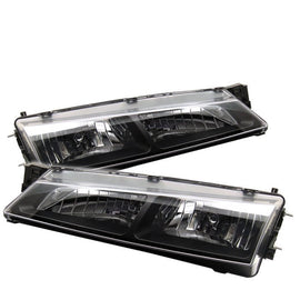 Spyder Auto 5012616 (Spyder Signature) Crystal Headlights - Black