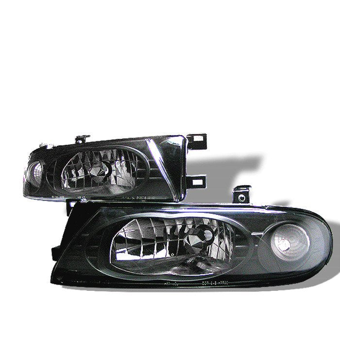 Spyder Auto 5012630 (Spyder Signature) Crystal Headlights - Black