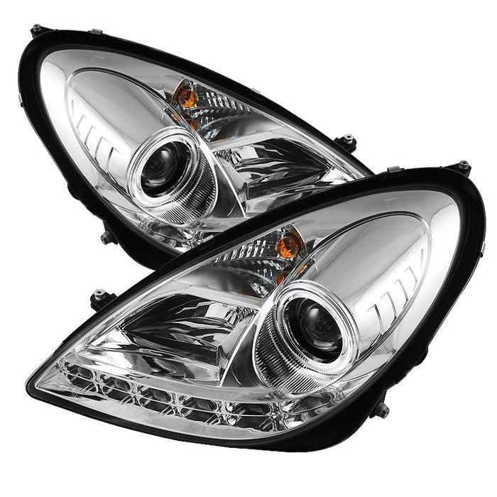 Spyder Auto 5014993 (Spyder Signature) Projector Headlights - DRL - Chrome