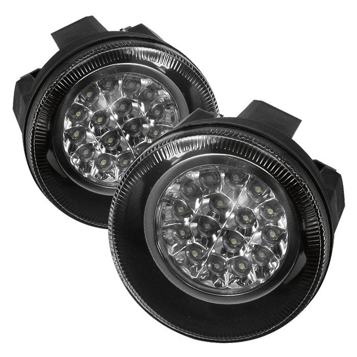 Spyder Auto 5015570 (Spyder) LED Fog Lights w/Switch - Clear