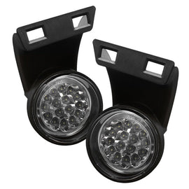 Spyder Auto 5015617 (Spyder) LED Fog Lights w/Switch - Clear