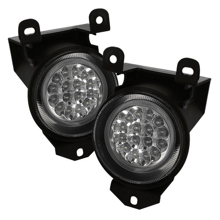 Spyder Auto 5015662 (Spyder) LED Fog Lights w/Switch - Clear