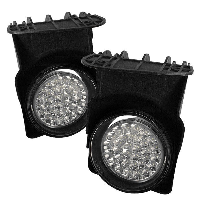 Spyder Auto 5015679 (Spyder) LED Fog Lights w/Switch - Clear