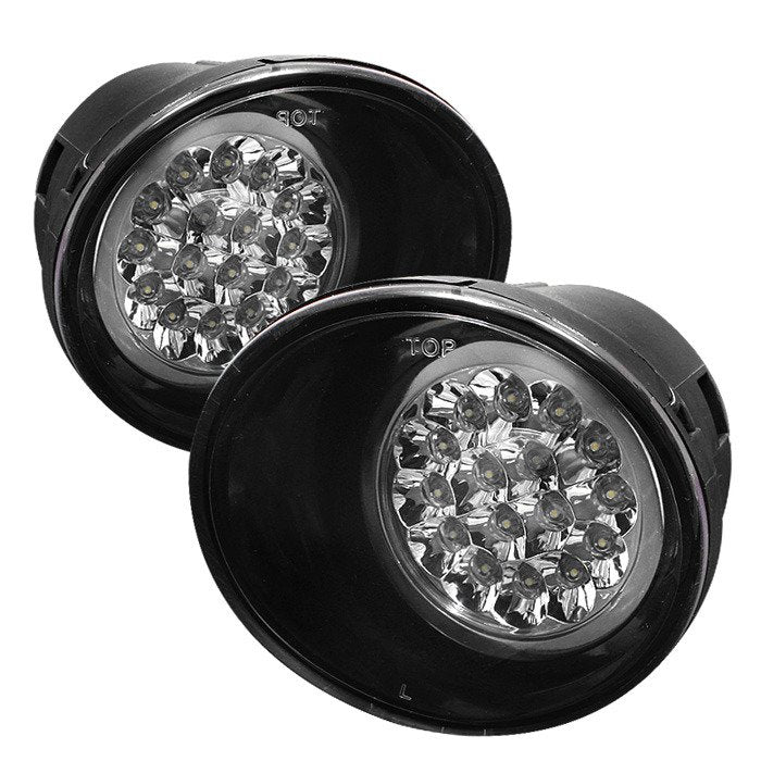Spyder Auto 5015747 (Spyder) LED Fog Lights w/Switch - Clear