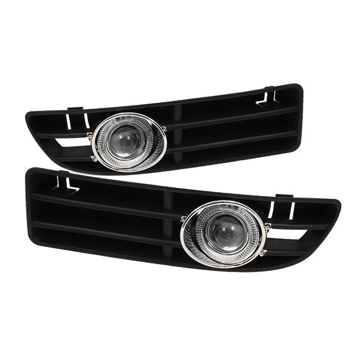 Spyder Auto 5015860 Projector Halo Fog Lights with Switch - Clear