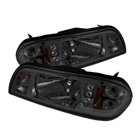 Spyder Auto 5016805 (Spyder Signature) Crystal Headlights - Smoke