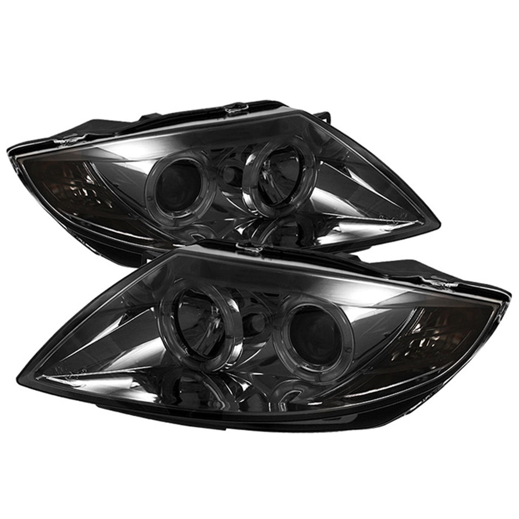 Spyder Auto 5017413 (Spyder Signature) Projector Headlights - LED Halo - Smoke