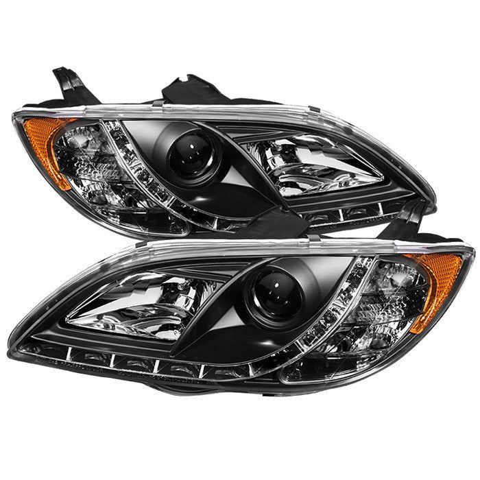 Spyder Auto 5017451 (Spyder Signature) Projector Headlights - DRL - Black