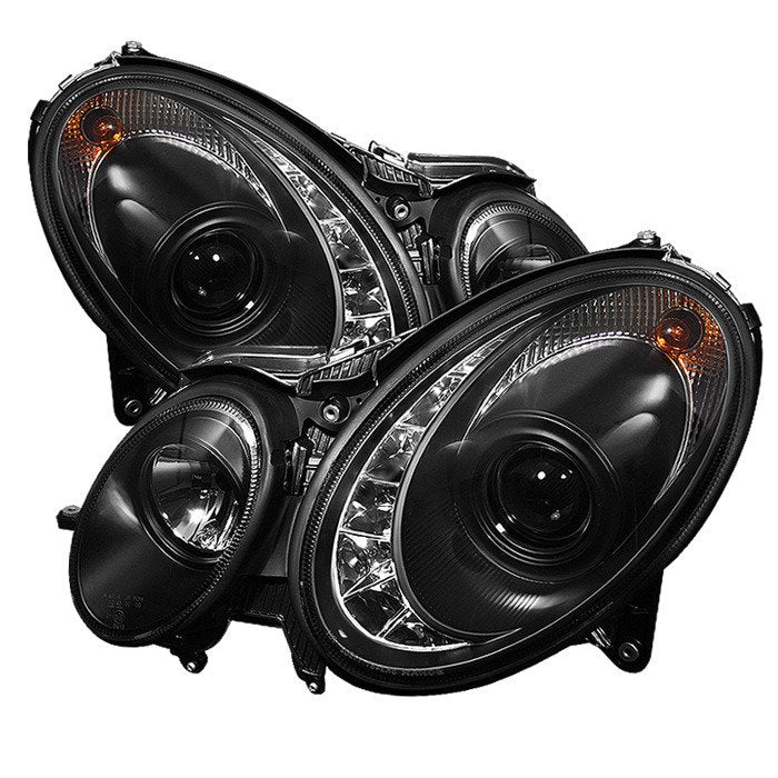 Spyder Auto 5017482 (Spyder Signature) Projector Headlights - DRL - Black