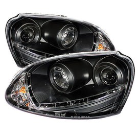 Spyder Auto 5017529 (Spyder Signature) Projector Headlights - DRL - Black