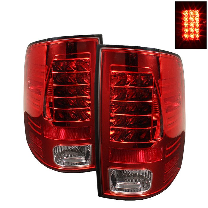 Spyder Auto 5017567 (Spyder) LED Tail Lights - Red Clear
