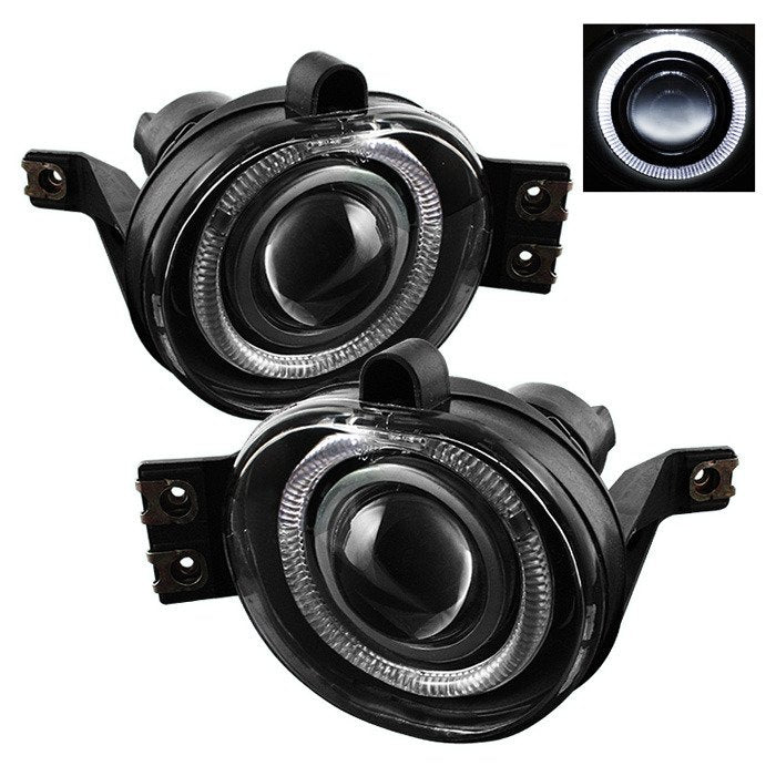 Spyder Auto 5021250 (Spyder) Halo Projector Fog Lights w/Switch - Clear