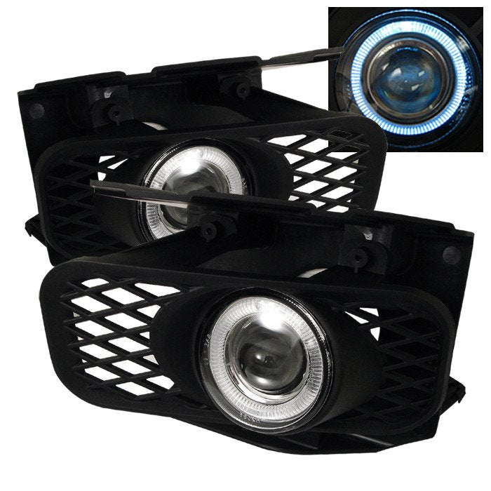 Spyder Auto 5021335 (Spyder) Halo Projector Fog Lights w/Switch - Clear