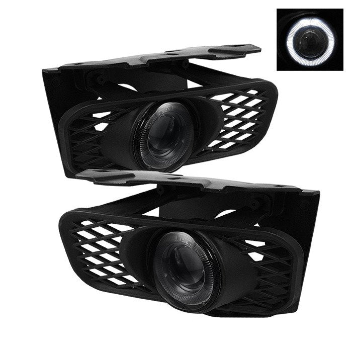 Spyder Auto 5021342 (Spyder) Halo Projector Fog Lights w/Switch - Smoke