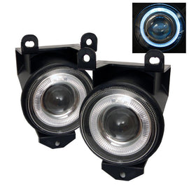 Spyder Auto 5021410 (Spyder) Halo Projector Fog Lights w/Switch - Clear
