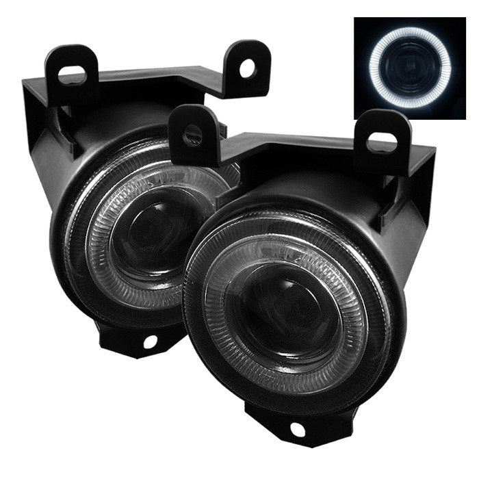 Spyder Auto 5021427 Halo Projector Fog Lights with Switch - Smoke