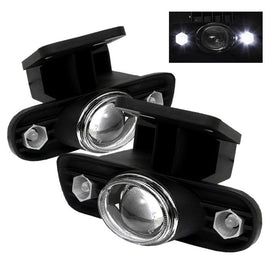 Spyder Auto 5021458 (Spyder) LED Projector Fog Lights w/Switch - Clear