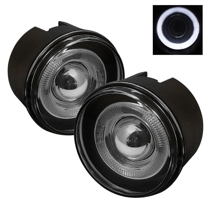 Spyder Auto 5021489 (Spyder) Halo Projector Fog Lights w/Switch - Smoke