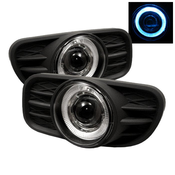 Spyder Auto 5021496 (Spyder) Halo Projector Fog Lights w/Switch  - Clear