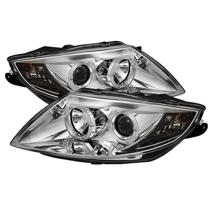 Spyder Auto 5029089 (Spyder Signature) Projector Headlights - LED Halo - Chrome