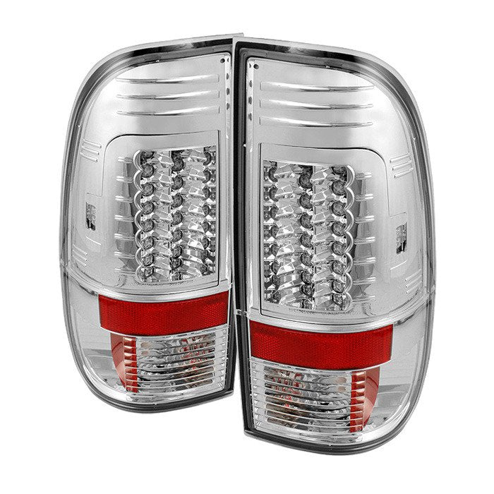 Spyder Auto 5029126 (Spyder) LED Tail Lights - Version 2 - Chrome
