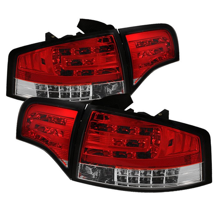 Spyder Auto 5029294 (Spyder) LED Tail Lights - Red Clear
