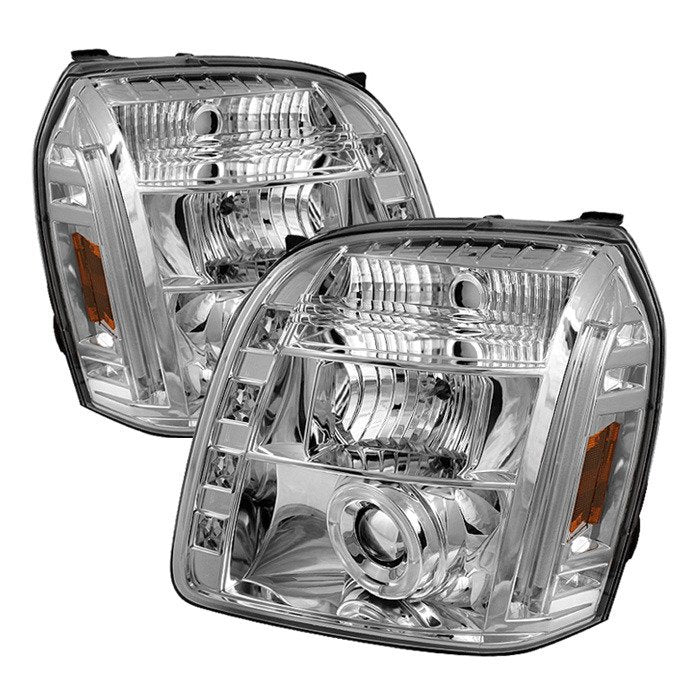 Spyder Auto 5029324 (Spyder Signature) Projector Headlights - LED Halo - Chrome