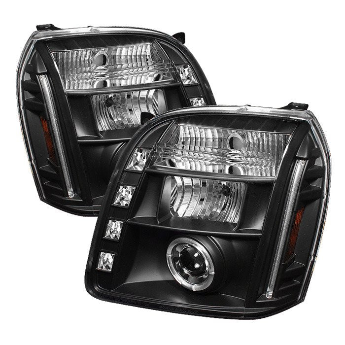 Spyder Auto 5029331 (Spyder Signature) Projector Headlights - LED Halo - Black