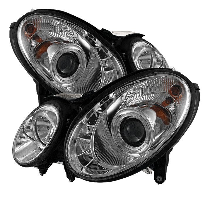 Spyder Auto 5029355 (Spyder Signature) Projector Headlights - DRL - Chrome