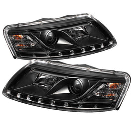 Spyder Auto 5029416 (Spyder Signature) Projector Headlights - DRL - Black