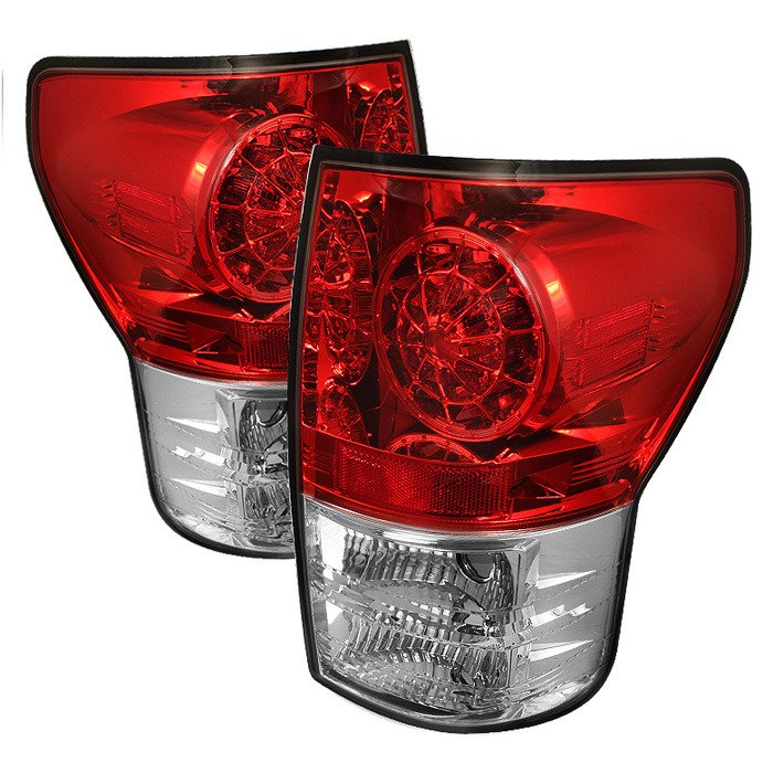 Spyder Auto 5029607 (Spyder) LED Tail Lights - Red Clear