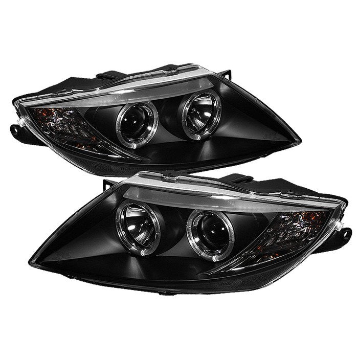 Spyder Auto 5029676 (Spyder Signature) Projector Headlights - LED Halo - Black