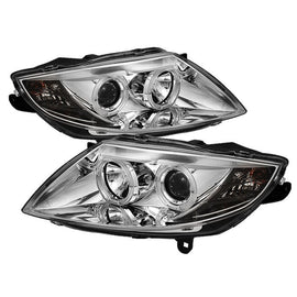 Spyder Auto 5029683 (Spyder Signature) Projector Headlights - LED Halo - Chrome