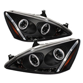 Spyder Auto 5029713 (Spyder Signature) Projector Headlights - CCFL Halo - Black