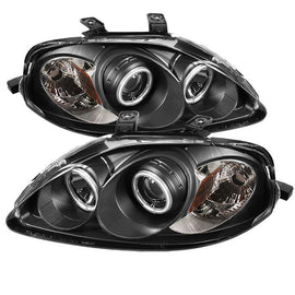 Spyder Auto 5029850 (Spyder Signature) Projector Headlights - CCFL Halo - Black