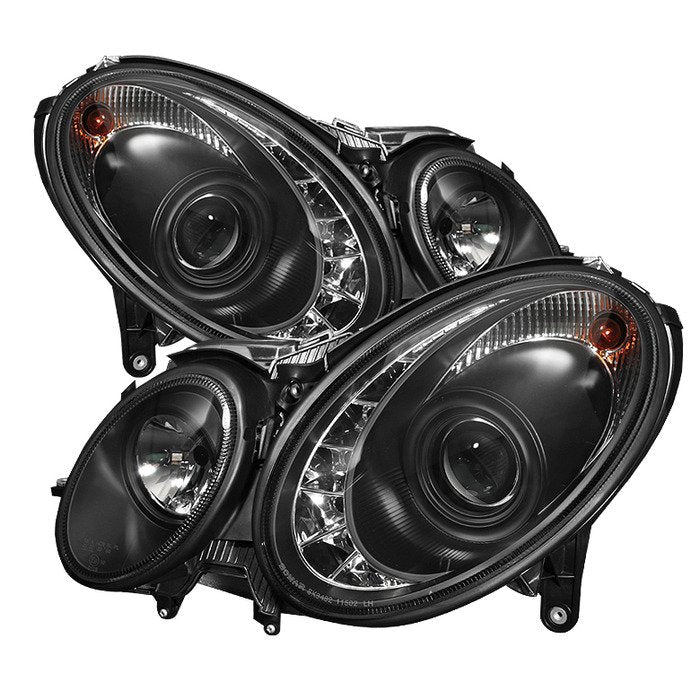 Spyder Auto 5029928 (Spyder Signature) Projector Headlights - DRL - Black