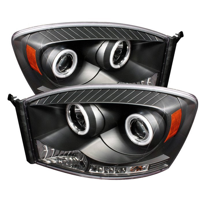 Spyder Auto 5030061 (Spyder Signature) Projector Headlights - CCFL Halo - Black