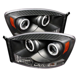 Spyder Auto 5030061 (Spyder Signature) Projector Headlights - CCFL Halo - Black