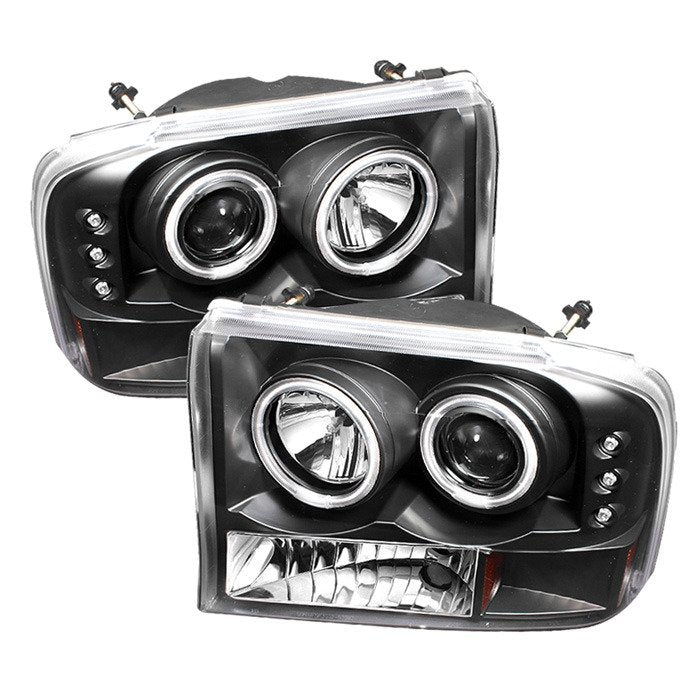 Spyder Auto 5030122 (Spyder Signature) Projector Headlights - Version 2 - CCFL Halo - Black