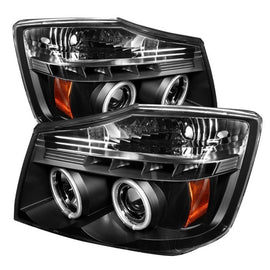 Spyder Auto 5030207 (Spyder Signature) Projector Headlights - CCFL Halo - Black