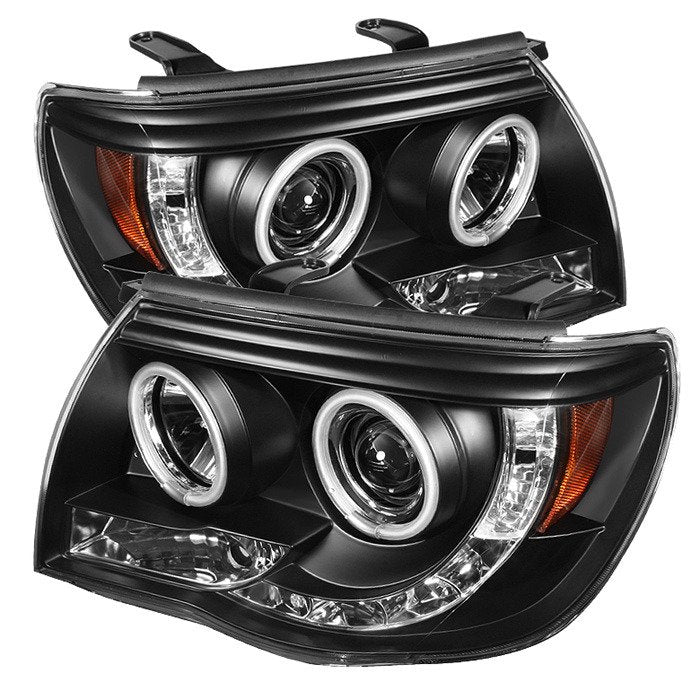 Spyder Auto 5030283 (Spyder Signature) Projector Headlights - CCFL Halo - Black