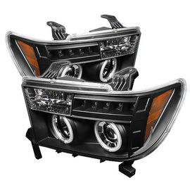 Spyder Auto 5030306 Projector Headlights - Eliminates AFS function - LED Halo - Black