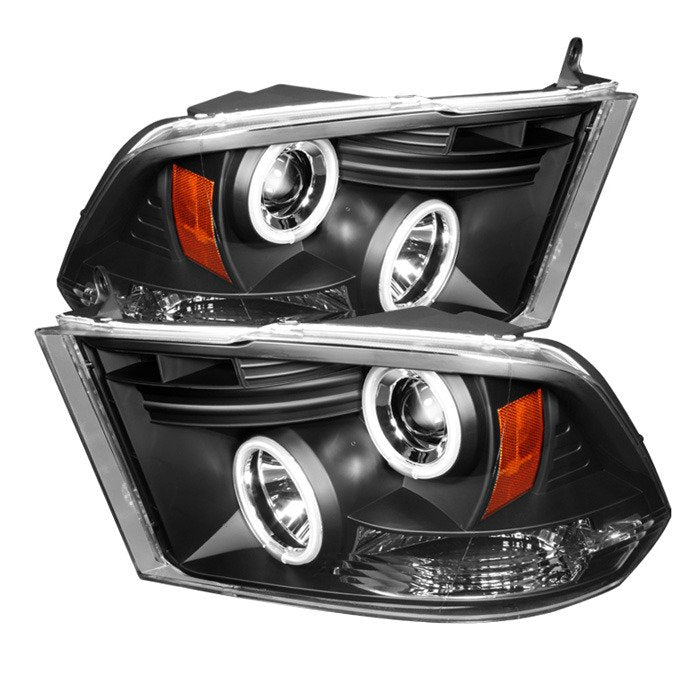 Spyder Auto 5030320 (Spyder Signature) Projector Headlights - CCFL Halo - Black