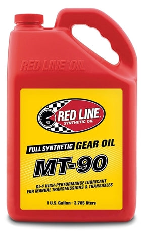 75W90 Gear Oil MT-90 Manual Transmission GL-4 16 Gallon Red Line Oil